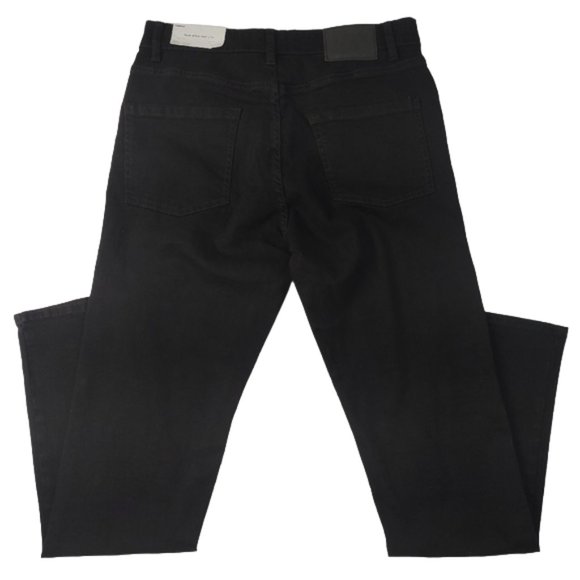 Bluenotes Denim NWT Jeans Brodie Slim Straight Leg 31" Inseam Zip Fly Black - Picture 3 of 12